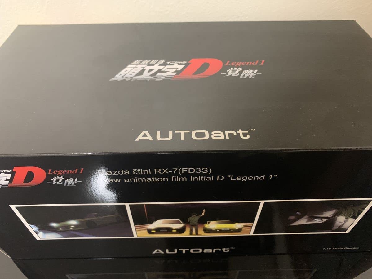 頭文字D Legend1-覚醒-AUTOart 1／18スケールAE86レプリカ ミニカー